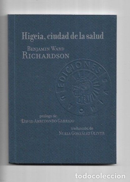 Libros: HIGEIA, CIUDAD DE LA SALUD - RICHARDSON, BENJAMIN WARD - Foto 1