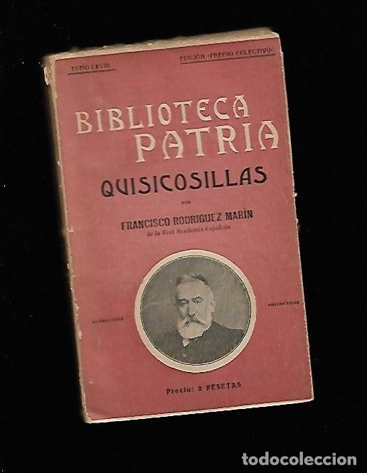 Libros: QUISICOSILLAS - RODRIGUEZ MARIN, FRANCISCO - Foto 2