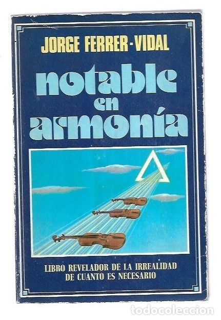 Libros: NOTABLE EN ARMONIA - FERRER.VIDAL, JORGE - Foto 1