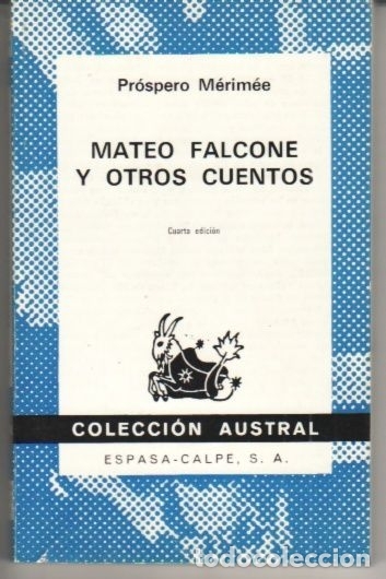 Libros: MATEO FALCONE Y OTROS CUENTOS - MERIMEE, PROSPERO - Foto 1