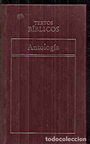 Libros: ANTOLOGIA DE TEXTOS BIBLICOS - VARIOS - Foto 2