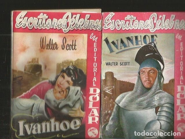 Libros: IVANHOE (2 TOMOS) - SCOTT, WALTER - Foto 1