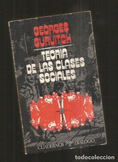 Libros: TEORIA DE LAS CLASES SOCIALES - GURVITCH, GEORGES - Foto 1
