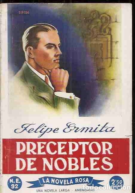 Libros: PRECEPTOR DE NOBLES - ERMITA, FELIPE - Foto 2