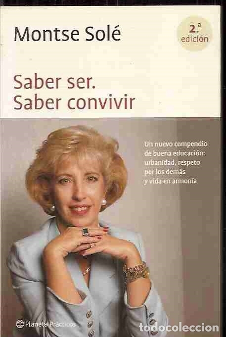 Libros: SABER SER. SABER CONVIVIR - SOLE, MONTSE - Foto 3