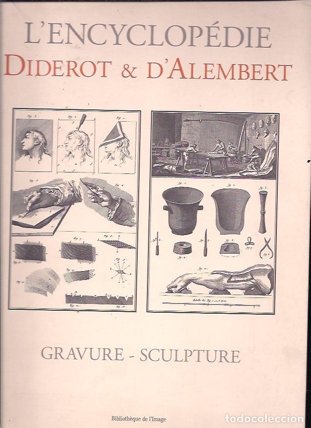 Libros: LENCYCLOPEDIE: GRAVURE-SCULPTURE - DIDEROT & DALEMBERT - Foto 8