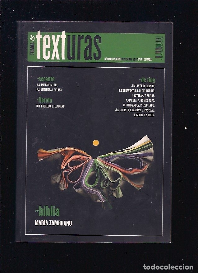 Libros: TEXTURAS. NUMERO 4 - VARIOS - Foto 1