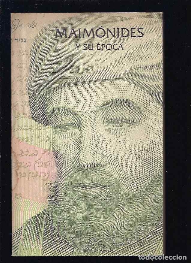 Libros: MAIMONIDES Y SU EPOCA - VARIOS - Foto 1