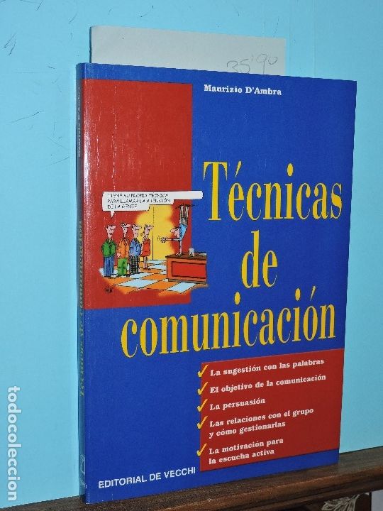 Libros: T&eacute;cnicas de comunicaci&oacute;n. DAMBRA, Maurizio. Ed. De Vecchi. Barcelona 2004 - Foto 1