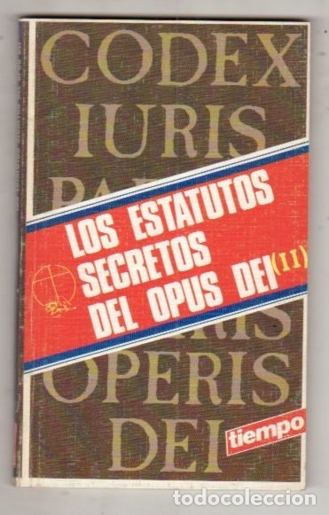 Libros: ESTATUTOS SECRETOS DEL OPUS-2 - ANONIMO - Foto 1