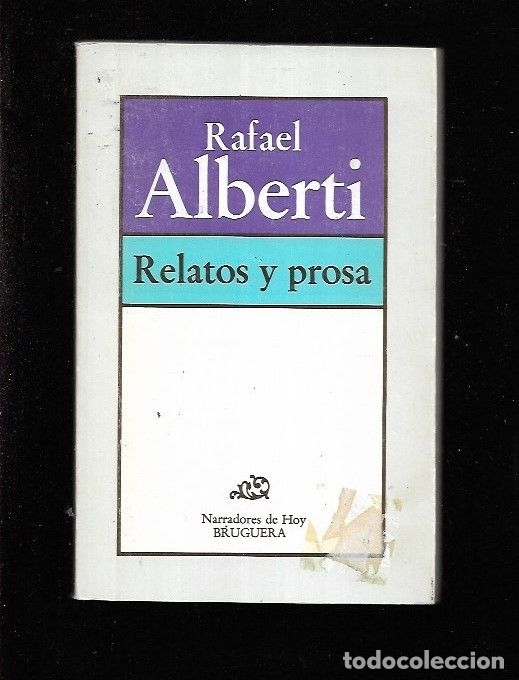 Libros: RELATOS Y PROSA - ALBERTI, RAFAEL - Foto 1