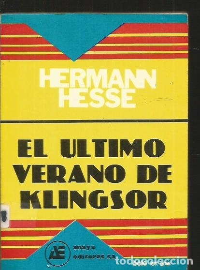 Libros: ULTIMO VERANO DE KLINGSOR - EL - HESSE, HERMANN - Foto 1