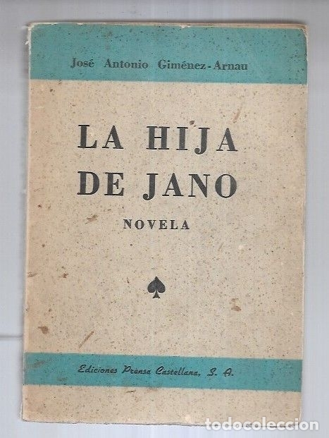 Libros: HIJA DE JANO - LA - GIMENEZ-ARNAU, J.A. - Foto 1