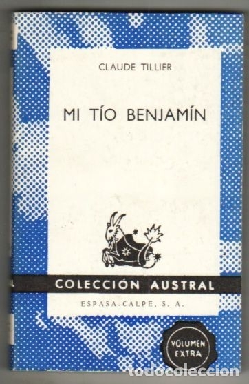 Libros: MI TIO BENJAMIN - TILLIER, CLAUDE - Foto 1