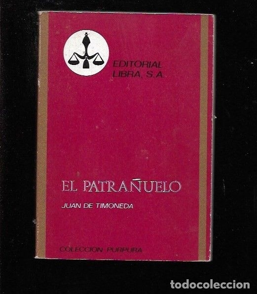 Libros: PATRA&Ntilde;UELO - EL - TIMONEDA, JUAN DE - Foto 1