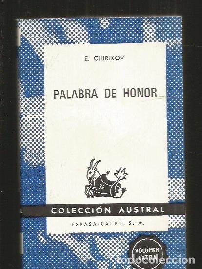 Libros: PALABRA DE HONOR - CHIRIKOV, E. - Foto 1