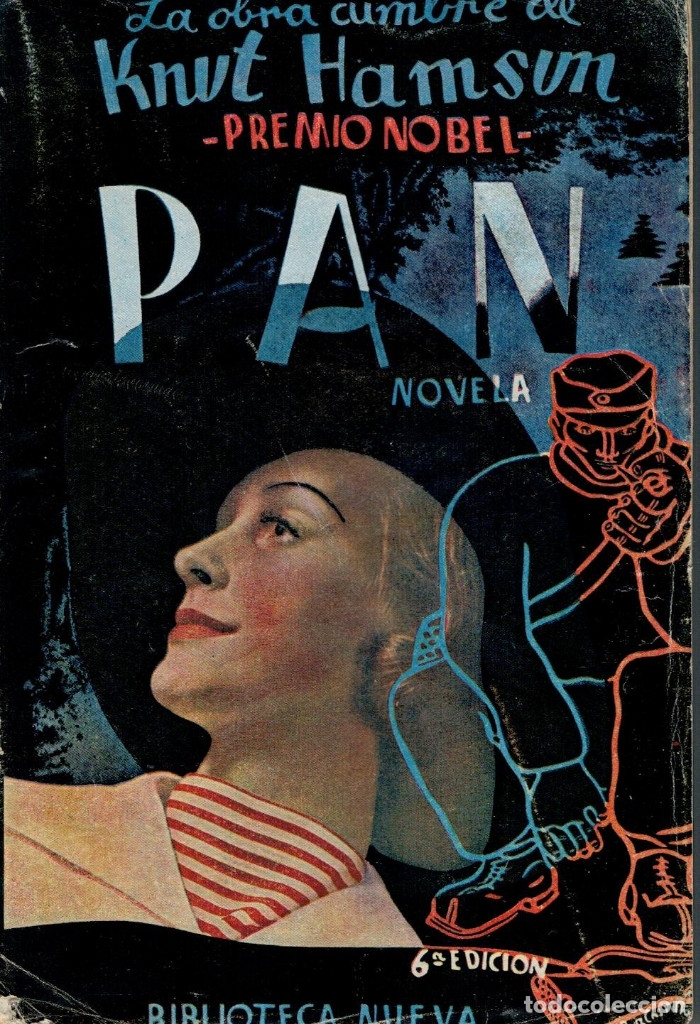 Libros: HAMSUN, Knut. Pan. Novela. - Foto 1