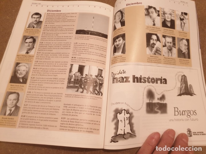 Libros: ANUARIOS DIARIO DE BURGOS......1997 Y 1999... - Foto 6