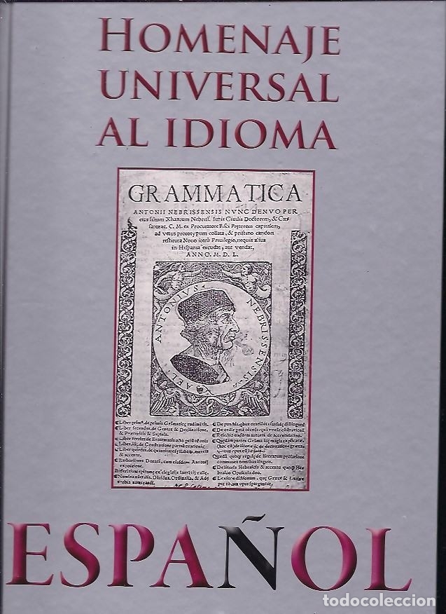 Libros: HOMENAJE UNIVERSAL AL IDIOMA ESPA&Ntilde;OL - VARIOS - Foto 1