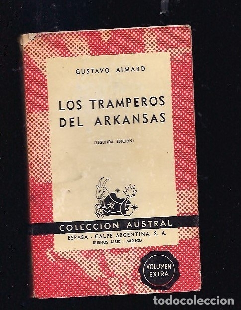 Libros: TRAMPEROS DE ARKANSAS - LOS - AIMARD, GUSTAVO - Foto 2