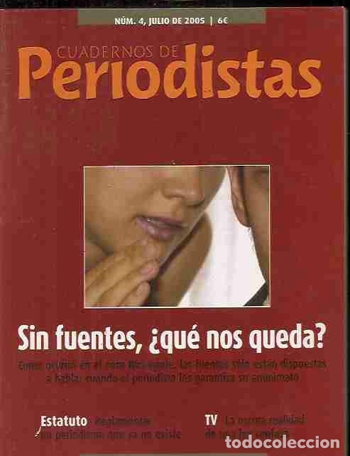 Libros: CUADERNOS DE PERIODISTAS. NUMERO 4 - VARIOS - Foto 2
