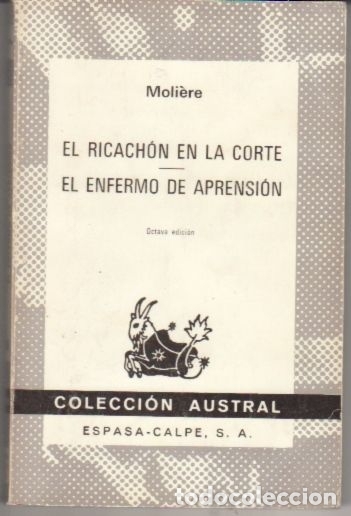 Libros: RICACHON EN LA CORTE - EL / EL ENFERMO DE APRENSION - MOLIERE - Foto 1