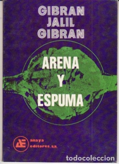 Libros: ARENA Y ESPUMA - GIBRAN, GIBRAN JALIL - Foto 1