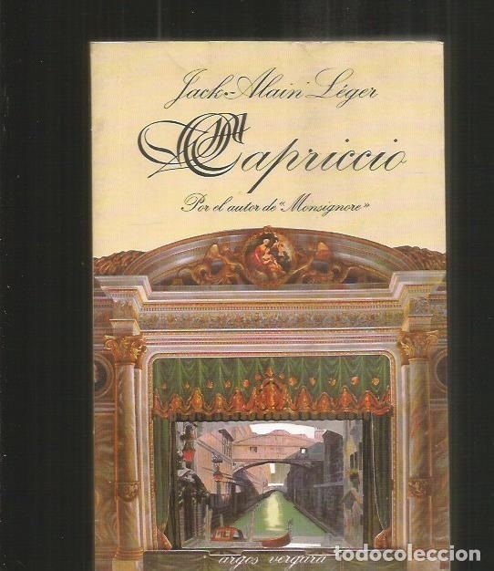 Libros: CAPRICCIO - LEGER, JACK-ALAIN - Foto 1