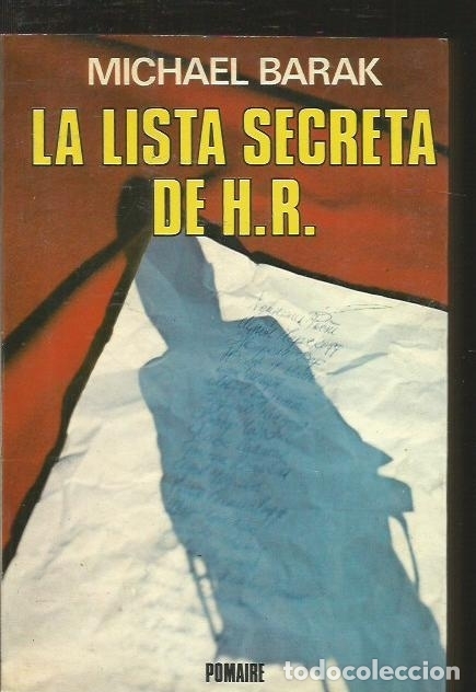 Libros: LISTA SECRETA DE H.R. - LA - BARAK, MICHAEL - Foto 1