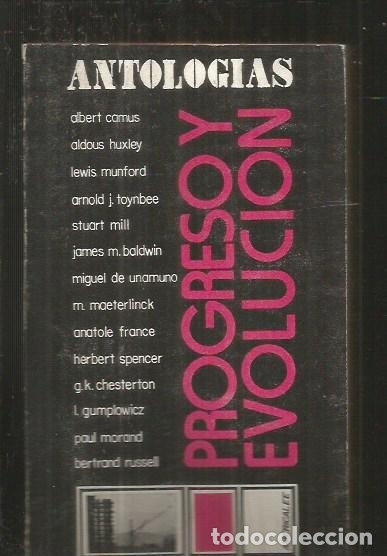 Libros: PROGRESION Y EVOLUCION. ANTOLOGIAS - VARIOS - Foto 1