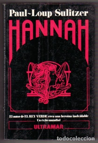 Libros: HANNAH - SULITZER, PAUL-LOUP - Foto 1