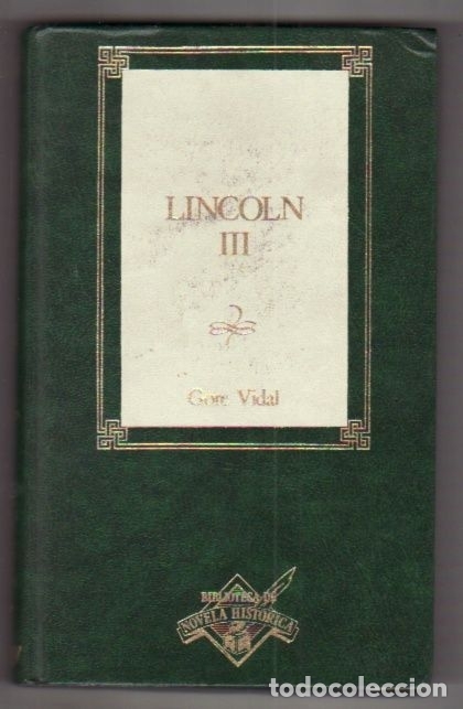 Libros: LINCOLN (TOMO III) - VIDAL, GORE - Foto 4