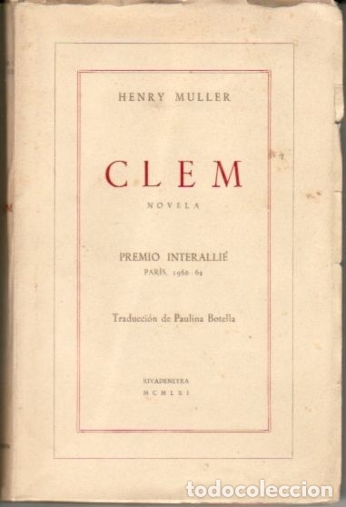 Libros: CLEM - MULLER, HENRY - Foto 7