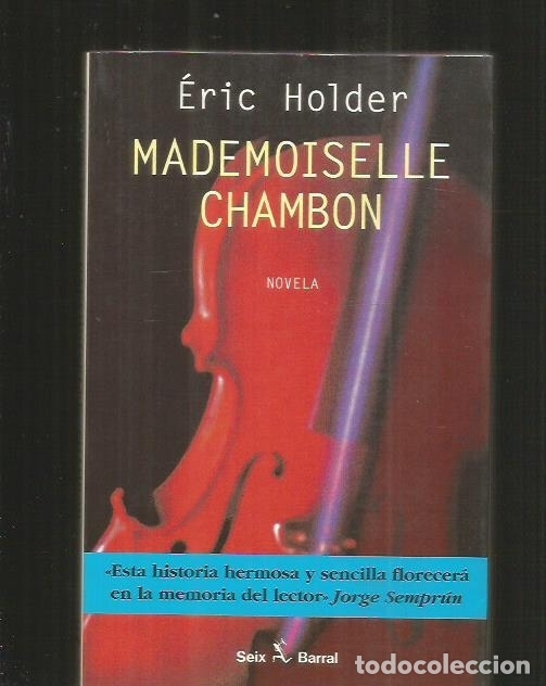 Libros: MADEMOISELLE CHAMBON - HOLDER, ERIC - Foto 1