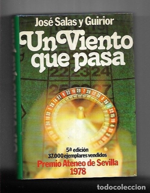 Libros: VIENTO QUE PASA - UN - SALAS Y GUIRIOR, JOSE - Foto 1