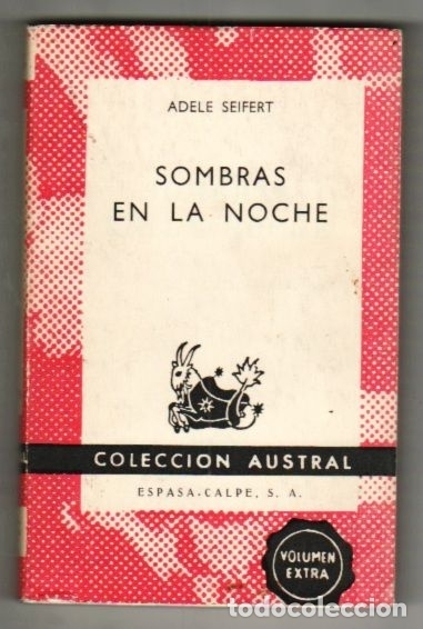 Libros: SOMBRAS EN LA NOCHE - SEIFERT, ADELE - Foto 1