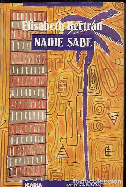 Libros: NADIE SABE - BERTRAN, ELISABETH - Foto 1