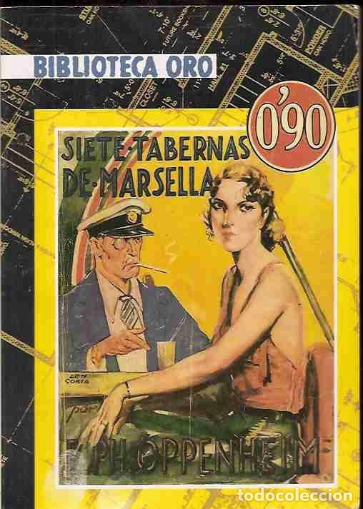 Libros: SIETE TABERNAS DE MARSELLA - OPPENHEIM, PH. - Foto 2