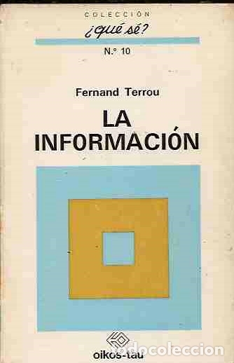 Libros: INFORMACION - LA - TERROU, FERNAND - Foto 1