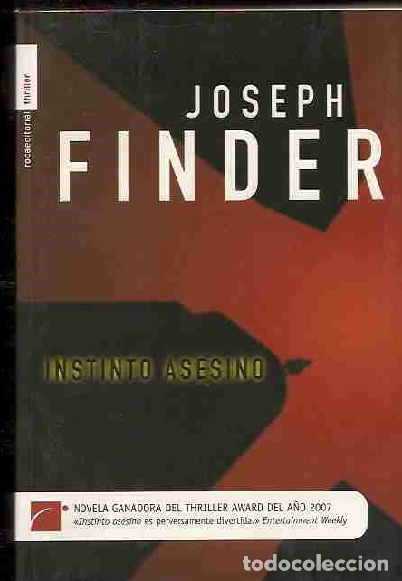 Libros: INSTINTO ASESINO - FINDER, JOSEPH - Foto 7