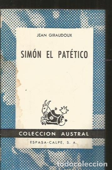Libros: SIMON EL PATETICO - GIRAUDOUX, JEAN - Foto 1