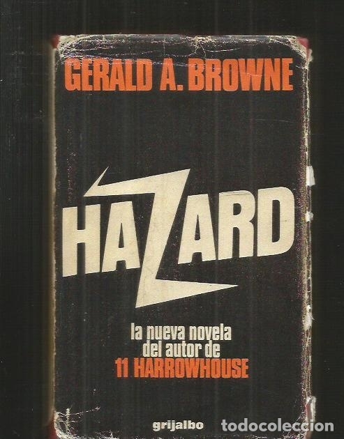 Libros: HAZARD (EN CASTELLANO) - BROWNE, GERALD A. - Foto 2