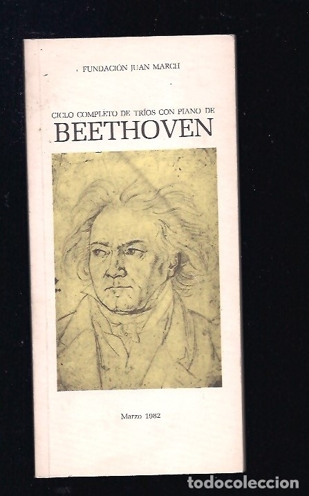 Libros: CICLO COMPLETO DE TRIOS CON PIANO DE BEETHOVEN - VARIOS - Foto 1