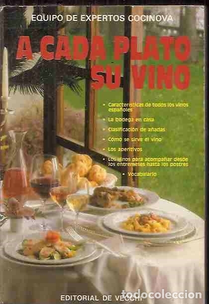 Libros: A CADA PLATO SU VINO - EQUIPO DE EXPERTOS COCINOVA - Foto 1