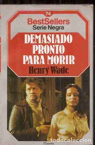 Libros: DEMASIADO PRONTO PARA MORIR - WADE, HENRY - Foto 1