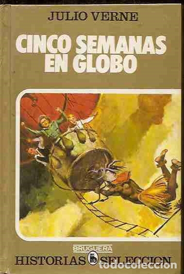 Libros: CINCO SEMANAS EN GLOBO - VERNE, JULIO - Foto 1