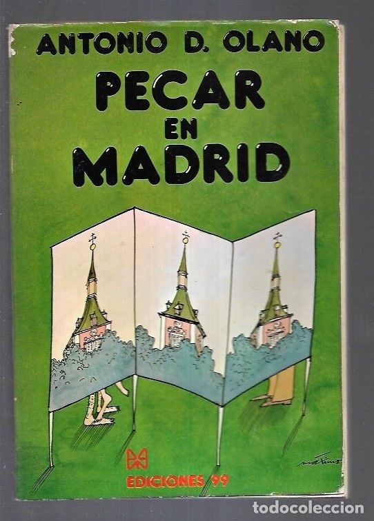 Libros: PECAR EN MADRID - OLANO, ANTONIO D. - Foto 3