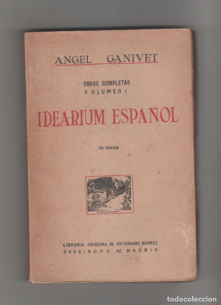 Libros: Idearium espa&ntilde;ol. - GANIVET, &Aacute;ngel: - Foto 1