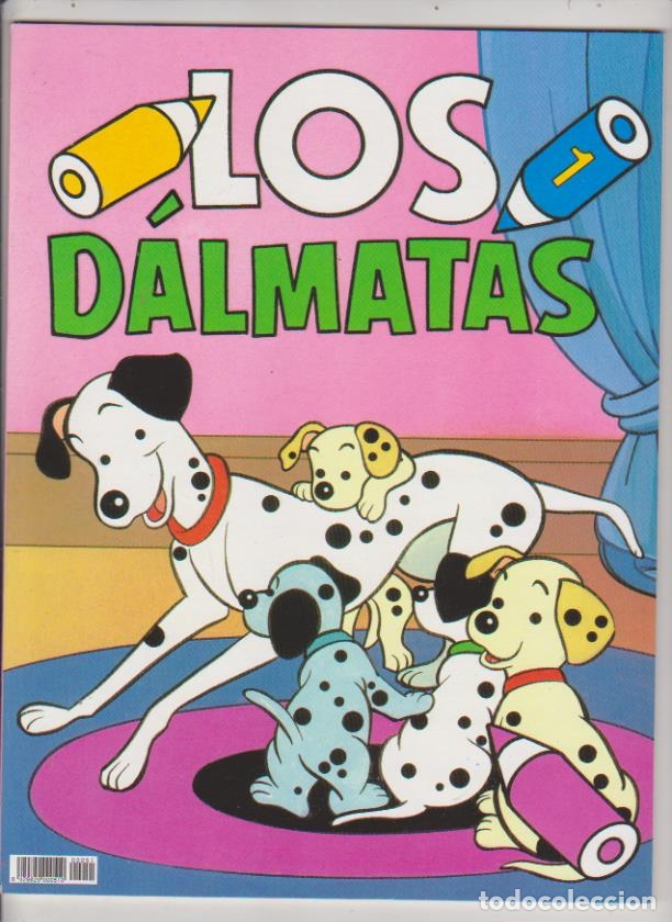 Libros: Libros para Colorear. Los D&aacute;lmatas n&ordm; 1 y 2. (28x221) 32 p&aacute;ginas. Eider - Foto 1