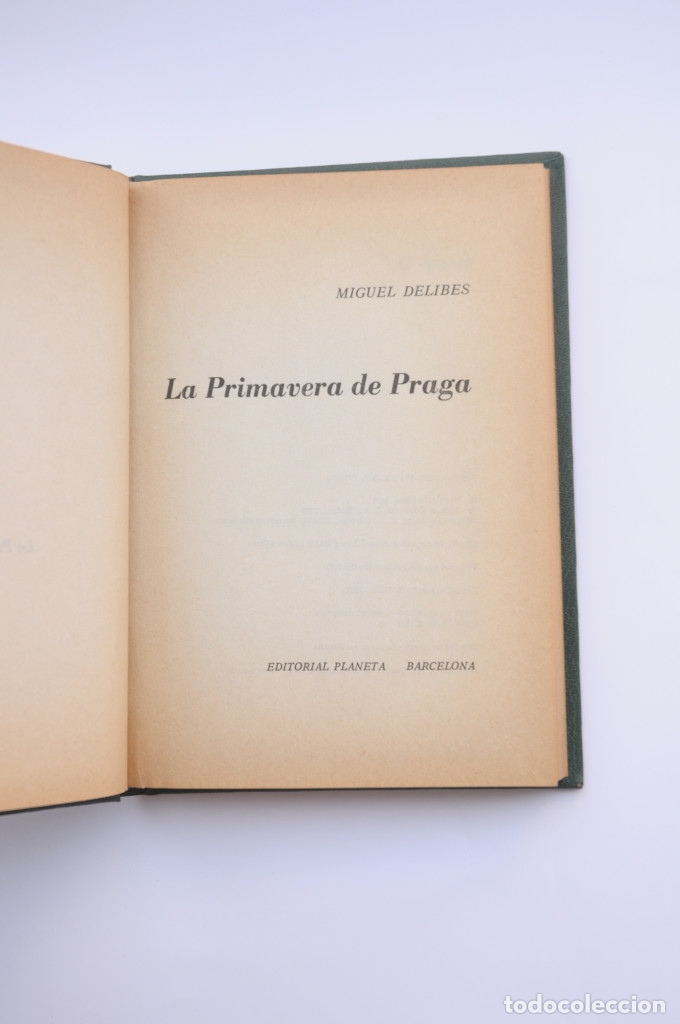 Libros: La primavera de Praga - DELIBES, Miguel - Foto 3